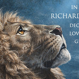 A Lion's Strength Keychain Urn by Abraham Hunter