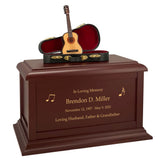 Acoustic Guitar Case Cremation Urn - Adult Urn