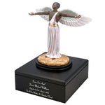 African American Angel Adult Cremation Urn
