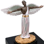 African American Angel Adult Cremation Urn