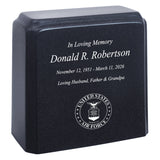 United States Air Force Cultured Marble Niche Cremation Urn - 12 Color Choices - Vault Option