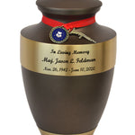 US Air Force Master Rifle Cremation Urn - Adult Military Rifle Urn - Pro Diamond Engraving