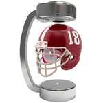 Football Adult or Medium Cremation Urn & University of Alabama 18 Hover Helmet Décor - Free Engraving