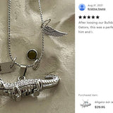 Alligator Jewelry Ash Urn - Love Charms™ Option