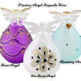 Star Burst Precious Angel Glass Keepsake Urn