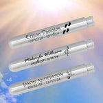 Memorial Scattering Ashes Tube - Heavy Duty Aluminum - Engraving Option