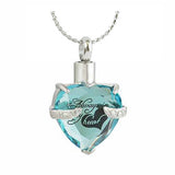 Always Aqua Crystal Ash Urn