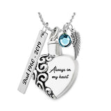 Always In My Heart Ash Pendant Urn - Love Charms™ Option 