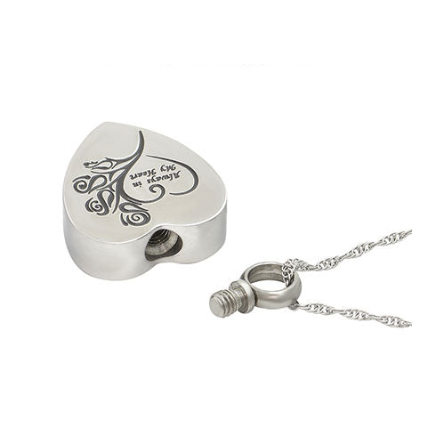 Always In My Heart Rose Pendant Urn