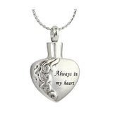 Always In My Heart Swirl Ash Urn - Love Charm Option