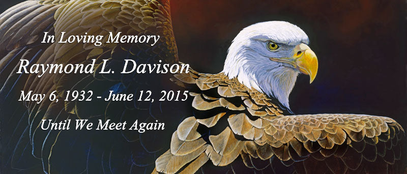 American Bald Eagle Keychain Urn