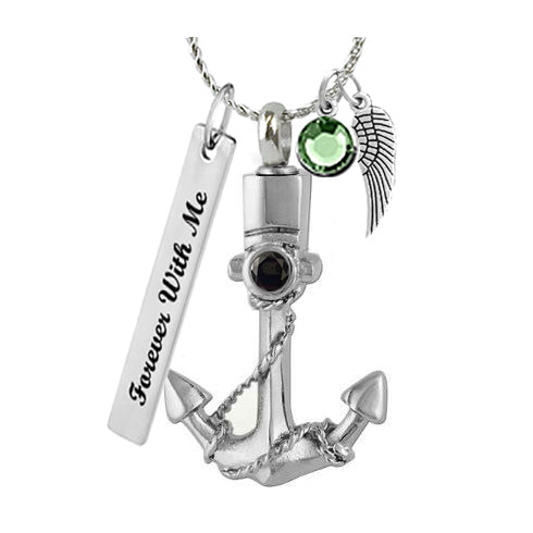 Anchor Ash Pendant Urn - Love Charms™ Option