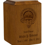 Anderson Family Badge Urn