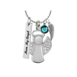 Angel Ash Pendant Urn - Love Charms Option