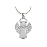 Angel Ash Pendant Urn - Love Charms Option