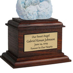 In Loving Arms Blue Infant Urn