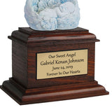 In Loving Arms Blue Infant Urn