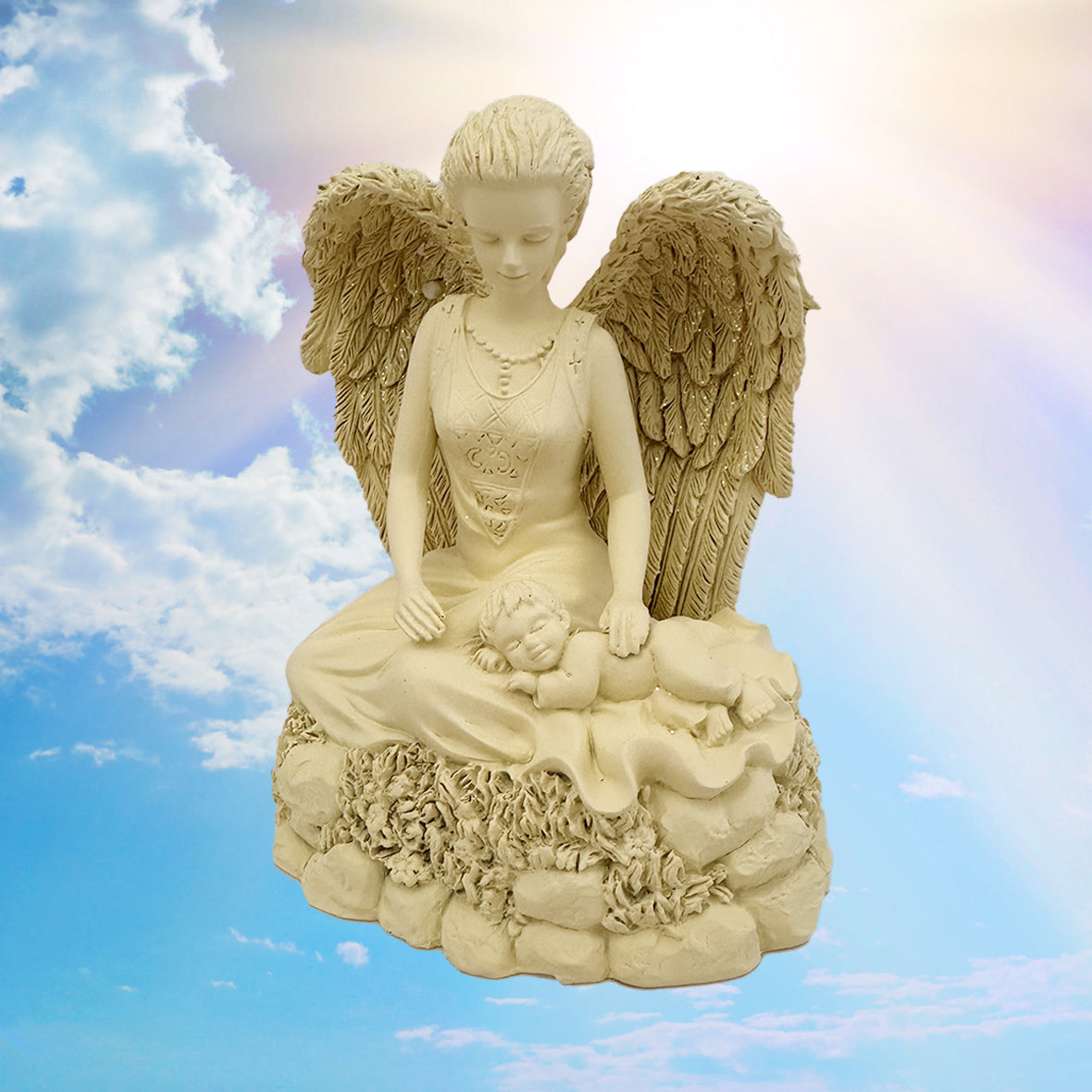 Serenity Angel of Protection New Born Infant Urn