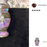 Princess Angel Pewter Keepsake Urn - Love Charms™ Option