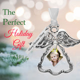 Angel Ornament Diamond Photo - Love Charms® Option