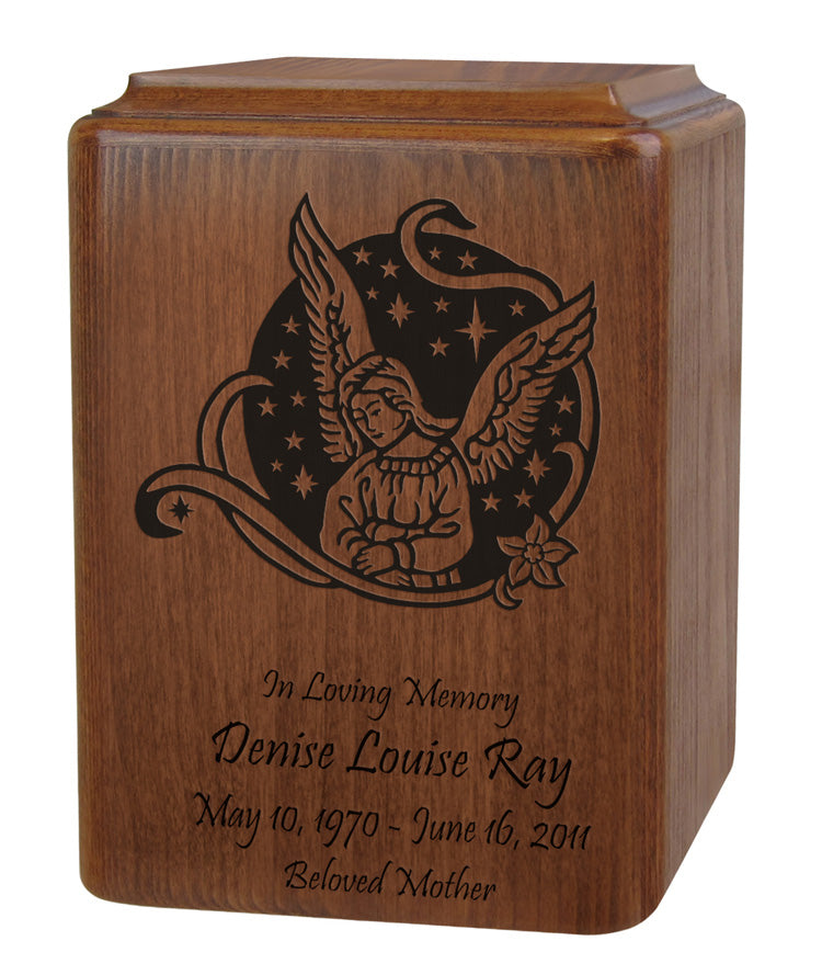Starry Night Angel Urn