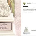 In Loving Arms Infant Urn - Baby Angel Urn For Infants