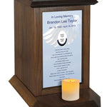Angel Wing Poem Urn
