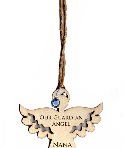 Angel Birthstone Ornament