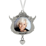 Angels ~ In Loving Memory Heart Ornament Urn 