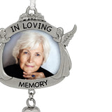 Angels ~ In Loving Memory Heart Ornament Urn 