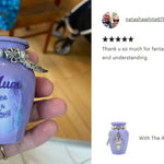 With The Angels Mini Urn - Love Charms® Option