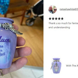 With The Angels Mini Urn - Love Charms® Option