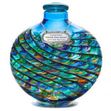 Inspiring Aqua Ocean Mosaic Glass Medium Urn - Personalization Option - Made in USA