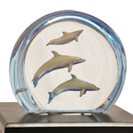 Aquatic Ballet Lucite Art Cremation Urn