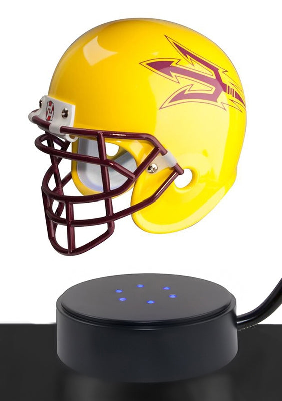 Football Cremation Urn & Arizona State University Hover Helmet Décor