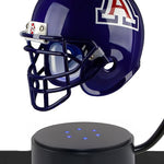 Football Cremation Urn & University of Arizona Hover Helmet Décor