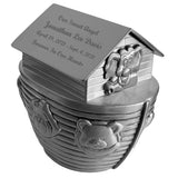 Noah's Ark Baby Pewter Urn - In The Light Urns