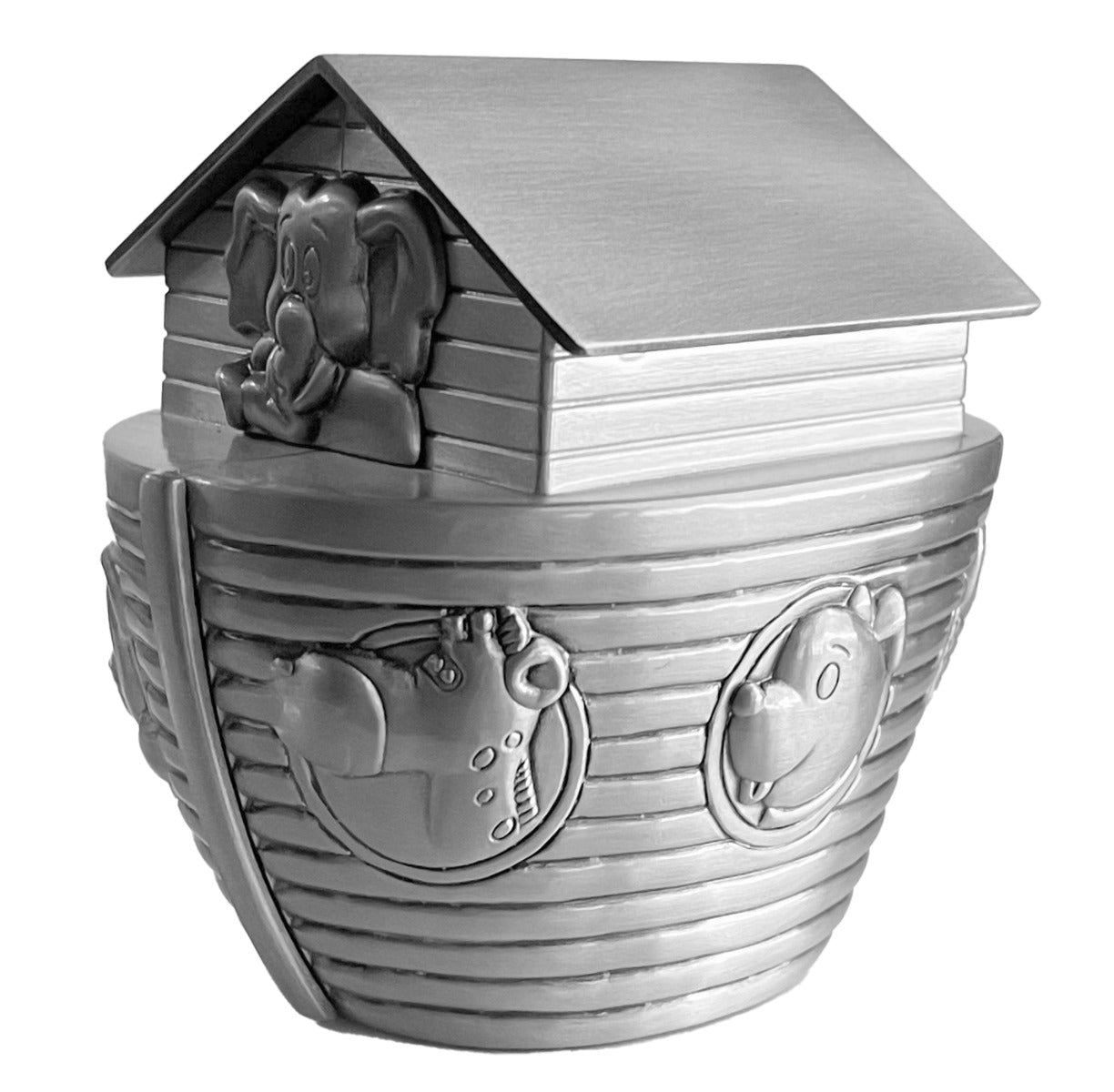 Noah's Ark Baby Pewter Urn