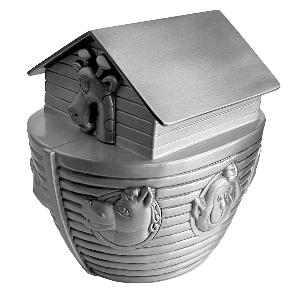 Noah's Ark Baby Pewter Urn