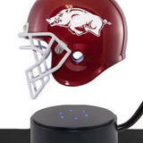 Football Cremation Urn & University of Arkansas Hover Helmet Décor