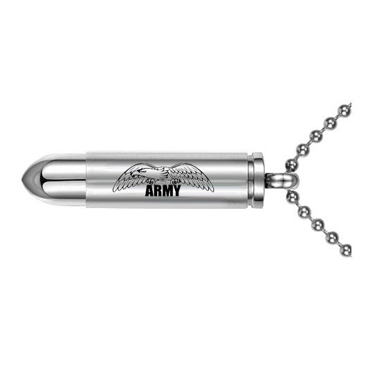 ARMY Bullet Eagle Pendant Urn
