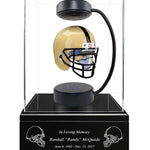 Football Cremation Urn & Army West Point Hover Helmet Décor
