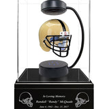 Football Cremation Urn & Army West Point Hover Helmet Décor