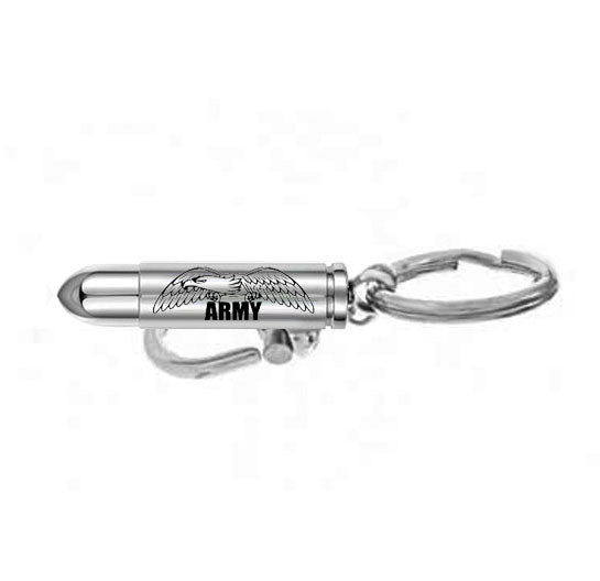 ARMY Bullet Eagle Keychain Urn