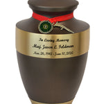 US Army Master Rifle Cremation Urn - Adult Military Rifle Urn - Pro Diamond Engraving