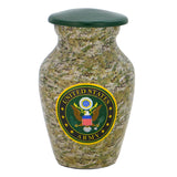 US Army Camouflage Mini Urn - Love Charms® Option