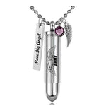 US ARMY Bullet Eagle Pendant Urn - Love Charms® Option