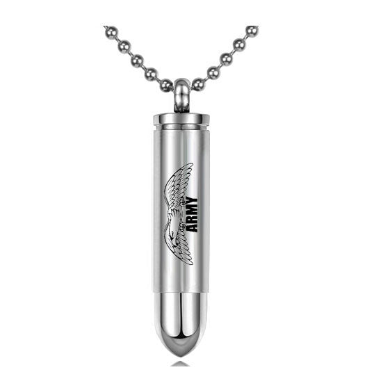 ARMY Bullet Eagle Pendant Urn