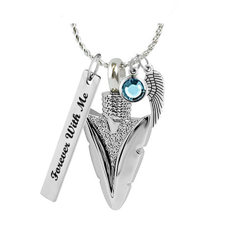 Arrow Head Jewelry Urn - Love Charms™ Option