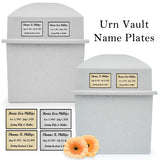Assured Double Urn Vault - Grey or White
